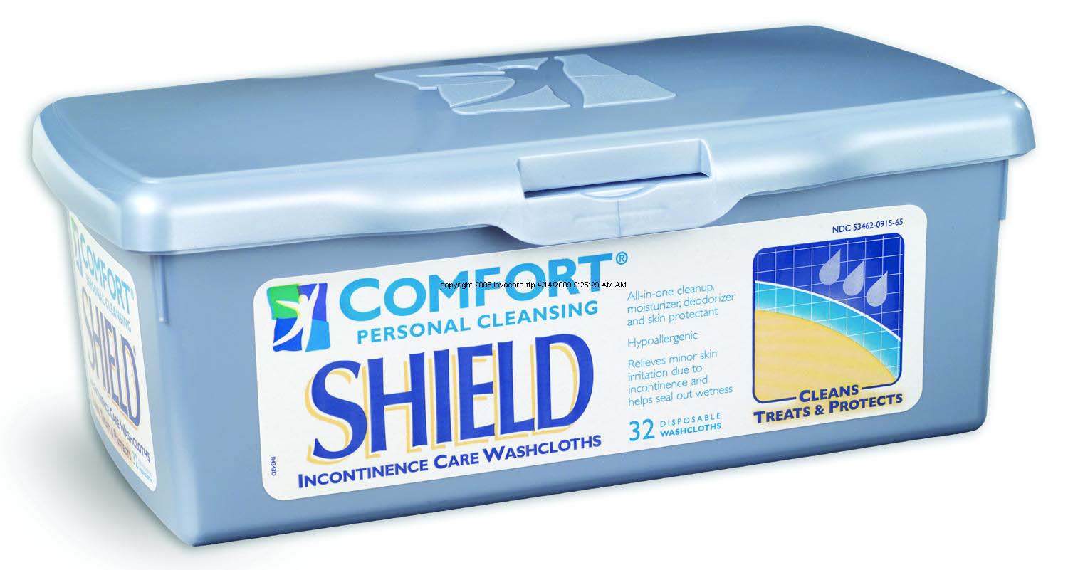 Shield Incontinence Care Washcloths